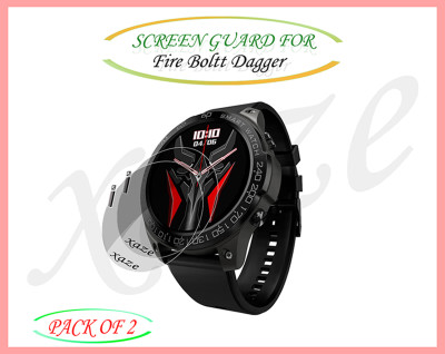 XAZE Screen Guard for Fire Boltt Dagger Smartwatch(Pack of 2)