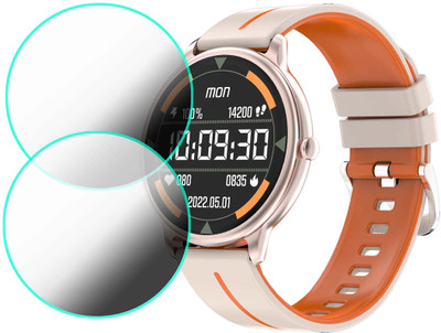 MOKPLZ Screen Guard for PEBBLE MAGNUM SMARTWATCH(Pack of 2)