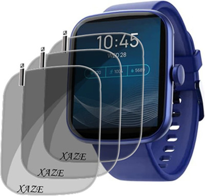 XAZE Screen Guard for Boat wave style Smartwatch(Pack of 3)