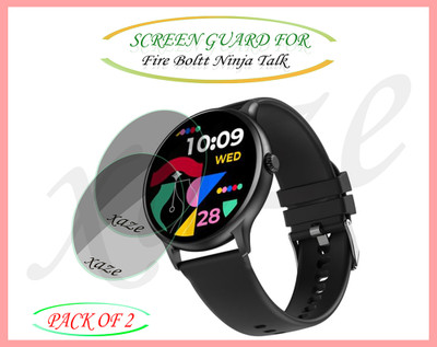 XAZE Screen Guard for Fire Boltt Ninja Talk Smartwatch(Pack of 2)