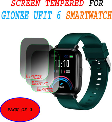 ejzatex Screen Guard for GIONEE UFIT 6 SMARTWATCH(Pack of 3)