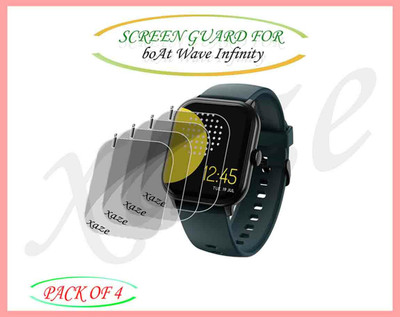 XAZE Screen Guard for boAt Wave Infinity Smartwatch(Pack of 4)