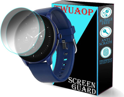 TWUAOP Screen Guard for BOAT WAVE PRIMIA TALK SMARTWATCH(Pack of 2)