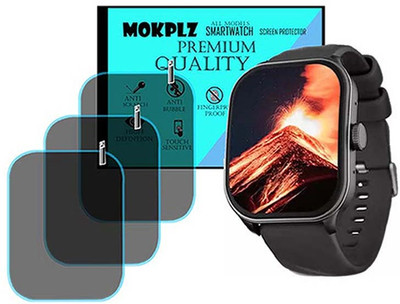 MOKPLZ Screen Guard for FASTRACK REVOLTT FS1 PRO SMARTWATCH(Pack of 3)