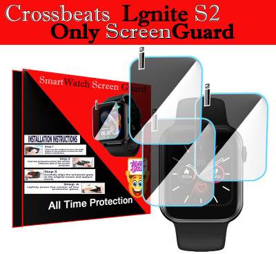 HIDEOUS Screen Guard for Crossbeats Ignite S2(Pack of 3)