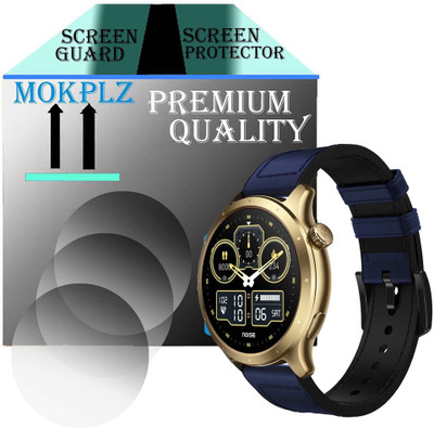 MOKPLZ Screen Guard for NOISE NOISEFIT CREW PRO SMARTWATCH(Pack of 3)