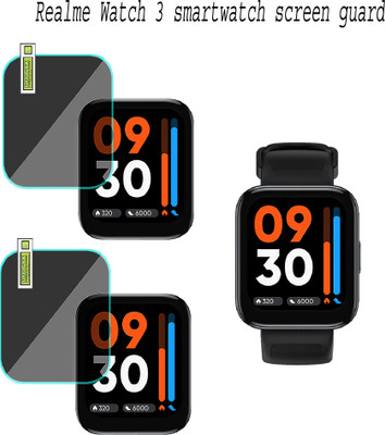 EJZATI Screen Guard for Realme Watch 3 smartwatch(Pack of 2)
