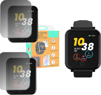 EZGER Screen Guard for GOQii smart vital plus smart(Pack of 2)