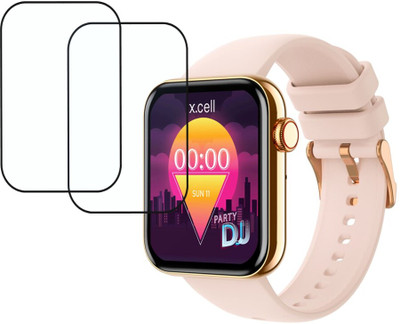 DVTECH Screen Guard for X.Cell G6 Music Smart Watch Crystal Clear(Pack of 2)
