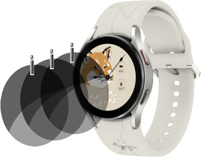 TXGO Screen Guard for Samsung Galaxy Watch 4 Maison Kitsune Edition 44mm Smartwatch(Pack of 3)