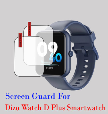 ejzatex Screen Guard for DIZO WATCH D PLUS SMARTWATCH, SCREEN GUARD(Pack of 2)