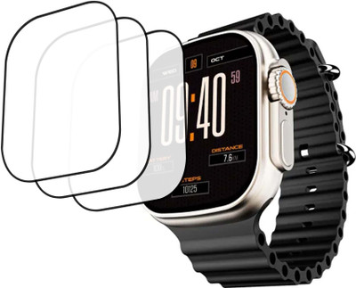 TWUAOP Screen Guard for BOAT WAVE GENESIS SMARTWATCH(Pack of 3)