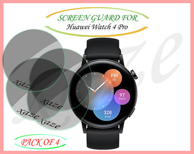 XAZE Screen Guard for Huawei Watch 4 Pro(Pack of 4)