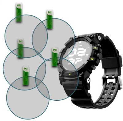 AHWAVEEDA Screen Guard for BOULT THRUX 1.39 SMART WATCH SCREEN GUARD (P-5)(Pack of 5)