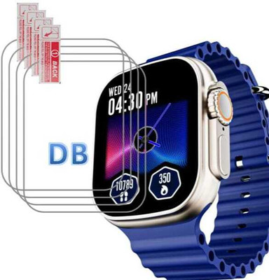 KHWABEEDA Impossible Screen Guard for BOAT WAVE GENESIS 1.96 SMART WATCH (PACK OF 4)(Pack of 4)