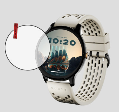 ejzatex Screen Guard for BOULT STRIKER PLUS SMARTWATCH, SCREEN GUARD(Pack of 1)