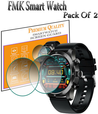 HIDEOUS Screen Guard for FMK Smart Watch(Pack of 2)