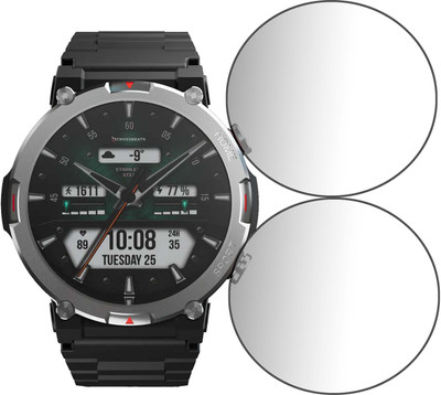 TWUAOP Screen Guard for CROSSBEATS EVEREST SMARTWATCH(Pack of 2)