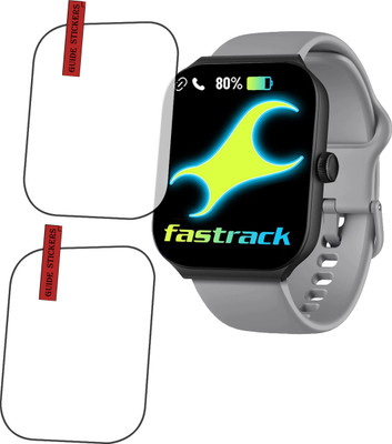 EJZATI Edge To Edge Screen Guard for FASTRACK REVOLTT FS1 MAX SMARTWATCH, SCREEN GUARD(Pack of 2)
