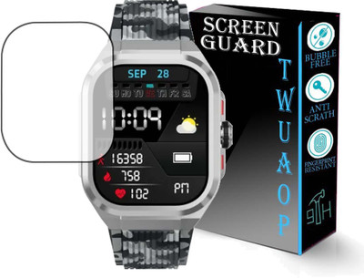 TWUAOP Screen Guard for NOISE COLORFIT THRILL SMARTWATCH(Pack of 1)