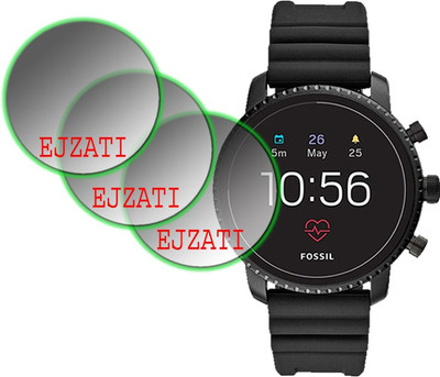 EJZATI Screen Guard for FOSSIL Q EXPLORIST HR GEN 4 SMARTWATCH(Pack of 3)