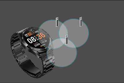 MOKPLZ Screen Guard for PTRON FORCE X11P SMARTWATCH(Pack of 3)