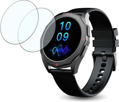 TWUAOP Screen Guard for PEBBLE RIO UNISEX SWITCH SMARTWATCH(Pack of 2)