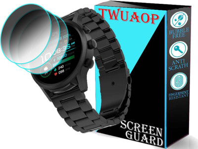TWUAOP Screen Guard for FIRE BOLTT INFINITY LUXE SMARTWATCH(Pack of 3)