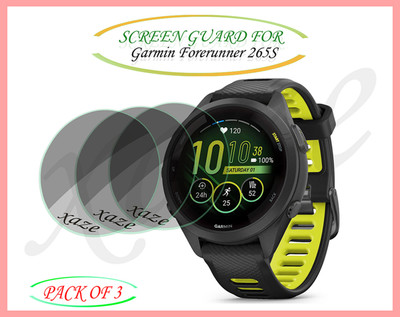 XAZE Screen Guard for Garmin Forerunner 265S Smartwatch(Pack of 3)