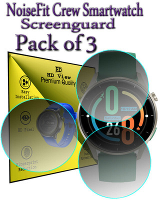 daffin Impossible Screen Guard for NoiseFit Crew(Pack of 3)