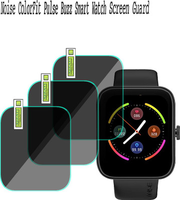 EJZATI Screen Guard for Noise ColorFit Pulse Buzz Smart Watch(Pack of 3)