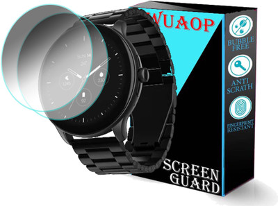 TWUAOP Screen Guard for BOAT WAVE PRIMIA TALK SMARTWATCH(Pack of 2)
