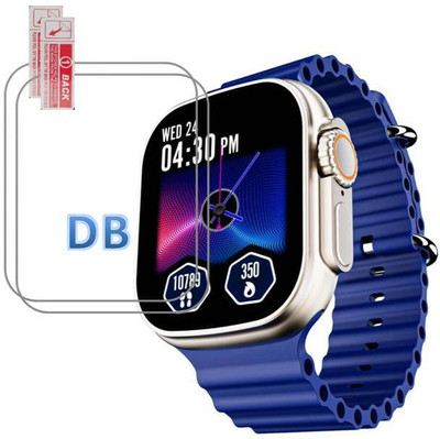 DOWRVIN Screen Guard for BOAT WAVE GENESIS 1.96 SMARTWATCH( PACK OF 2)(Pack of 2)