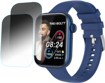 siglaciz Screen Guard for FIRE-BOLTT RING 3 SMARTWATCH(Pack of 2)