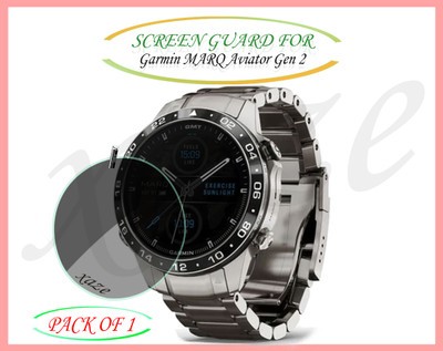 XAZE Screen Guard for Garmin MARQ Aviator Gen 2 Smartwatch(Pack of 1)