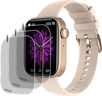 XAZE Screen Guard for Crossbeat ignite grit Smartwatch(Pack of 3)
