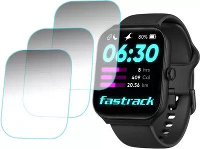 XAZE Screen Guard for Fastrack Limitless FS1 Smartwatch(Pack of 2)