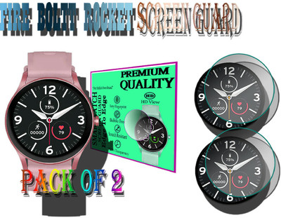 daffin Screen Guard for Fire-Boltt Rocket(Pack of 2)