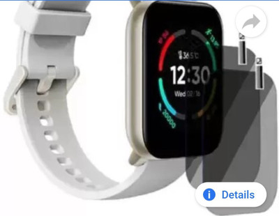 Rainbow enterprises Screen Guard for Realme techalife watch s100 screen guard(Pack of 1)