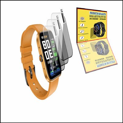 EZGER Screen Guard for FIRE BOLTT JAGUAR Smartwatch(Pack of 3)
