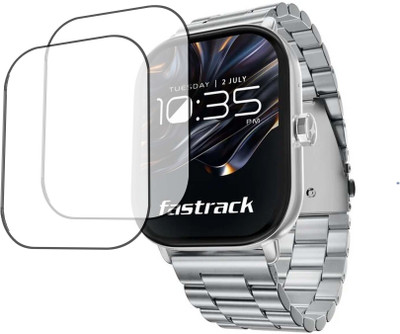 TWUAOP Screen Guard for FASTRACK RADIANT FX2 SMARTWATCH SCREEN GUARD(Pack of 2)