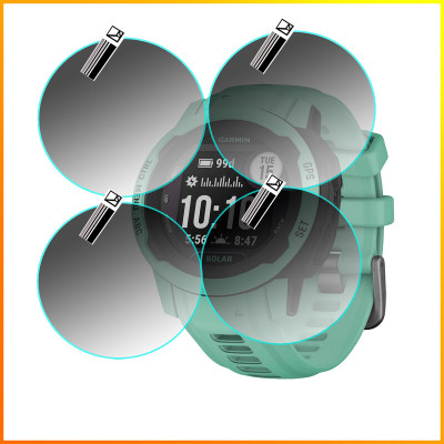 daffin Screen Guard for Garmin Instinct 2X Solar(Pack of 4)