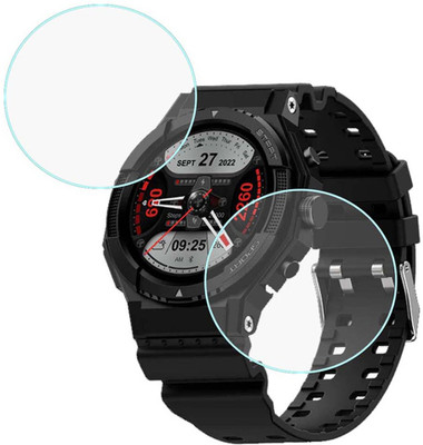 MOKPLZ Screen Guard for FIRE BOLTT QUEST SMARTWATCH(Pack of 2)