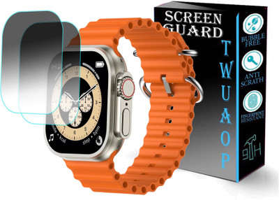 TWUAOP Screen Guard for PEBBLE ENIGMA SMARTWATCH(Pack of 2)