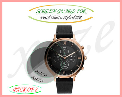 XAZE Screen Guard for Fossil Charter Hybrid HR Smartwatch(Pack of 2)