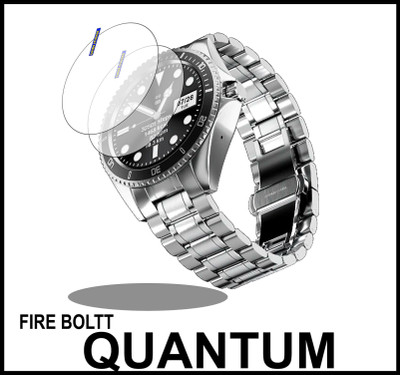 TWUAOP Screen Guard for FIRE BOLTT QUANTUM(Pack of 2)