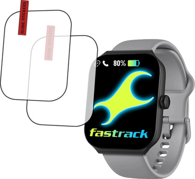 EJZATI Edge To Edge Screen Guard for FASTRACK REVOLTT FS1 MAX SMARTWATCH, SCREEN GUARD(Pack of 2)