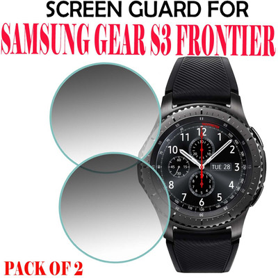 hirdesh Screen Guard for SAMSUNG Gear S3 Frontier(Pack of 2)