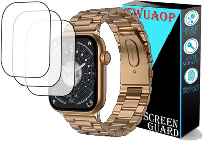 TWUAOP Screen Guard for FIRE BOLTT VOGUE SMARTWATCH(Pack of 3)