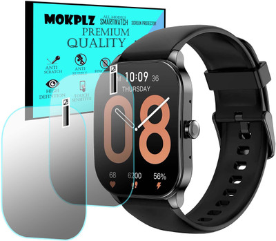 MOKPLZ Screen Guard for AMAZFIT POP 3S SMARTWATCH(Pack of 2)
